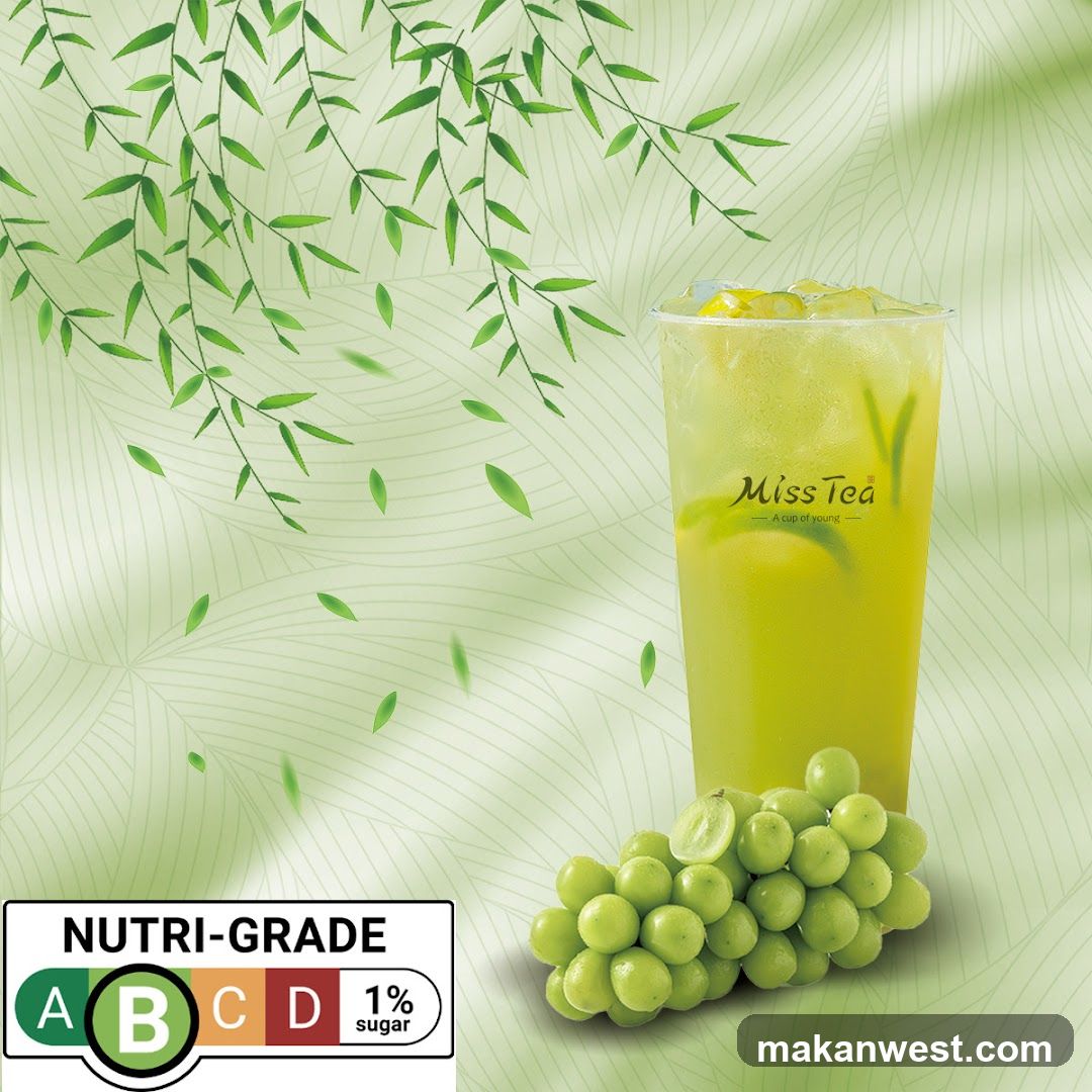 Miss Tea Green Grape Drink
