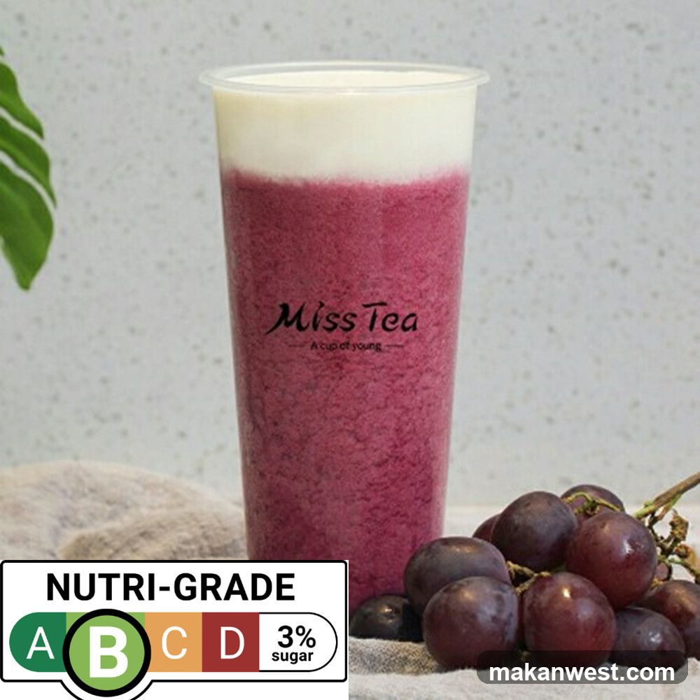 Miss Tea Drink with Grapes