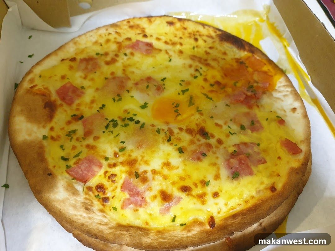 Ham and Cheese Pizza