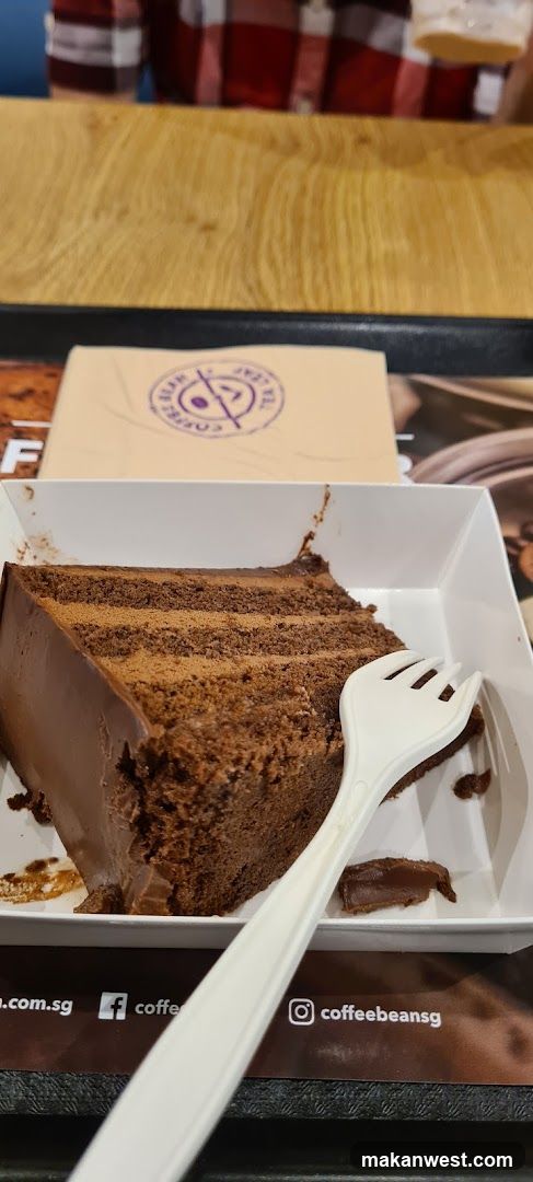 Slice of Chocolate Cake at Coffee Bean & Tea Leaf