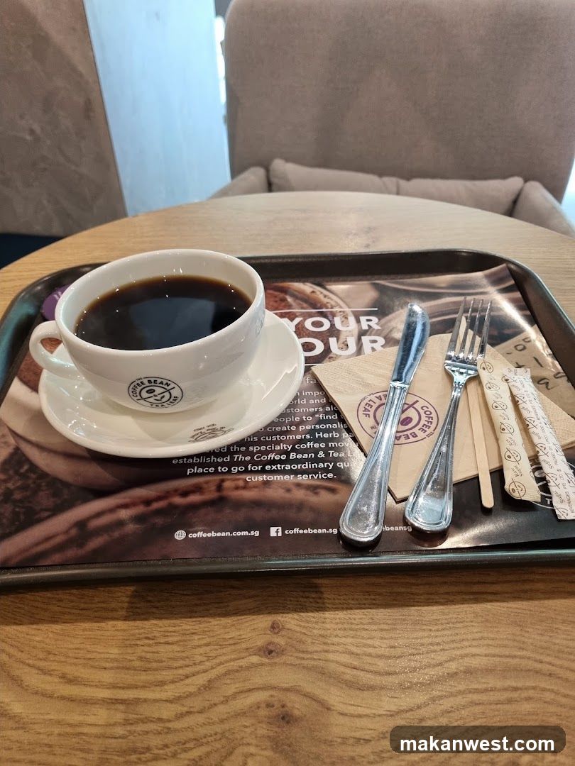 Coffee Cup on Tray