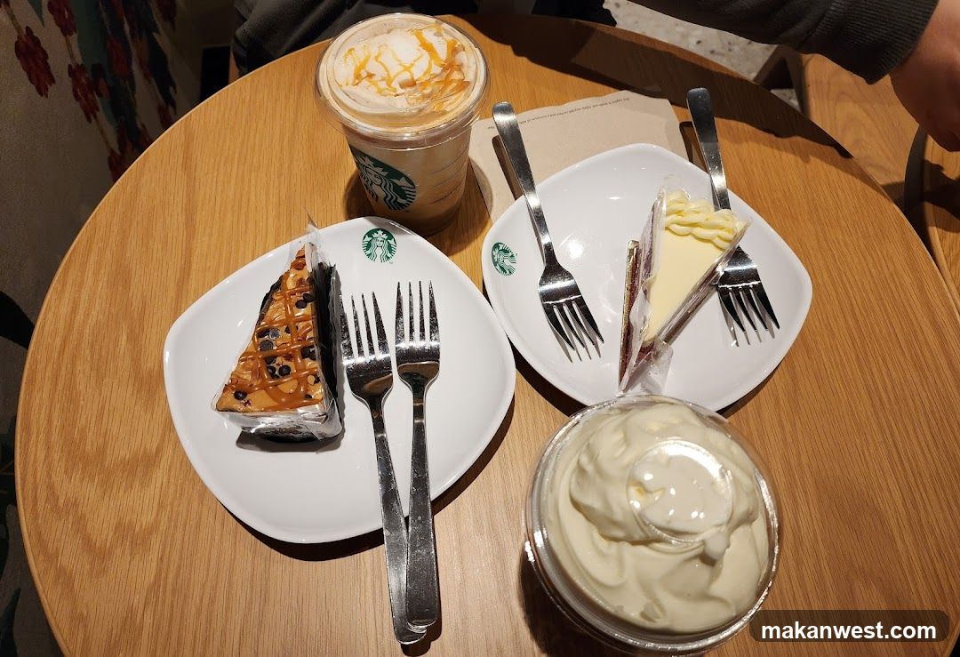 Starbucks Dessert and Coffee Spread