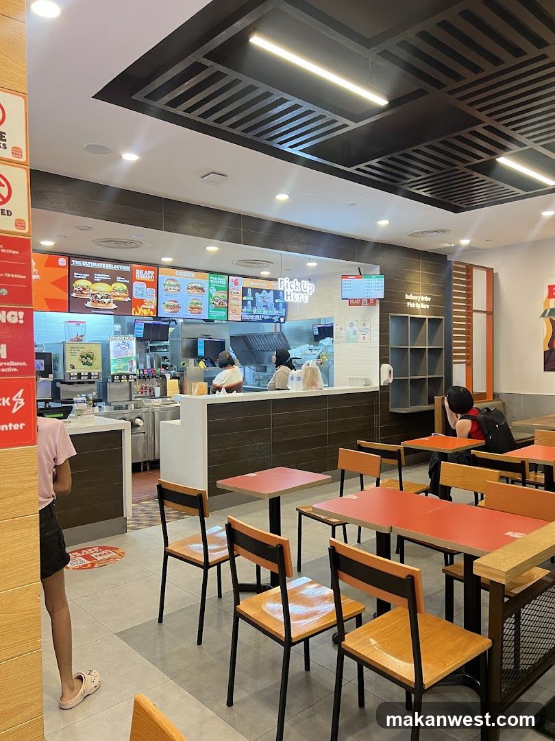 Fast Food Restaurant Interior