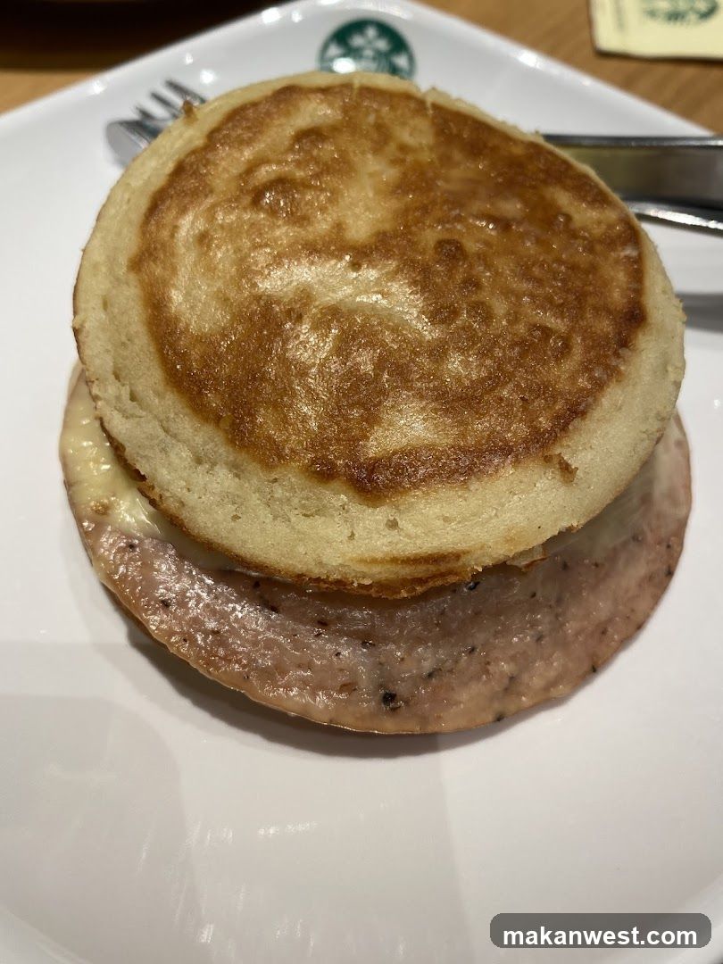 Starbucks Muffin Sandwich