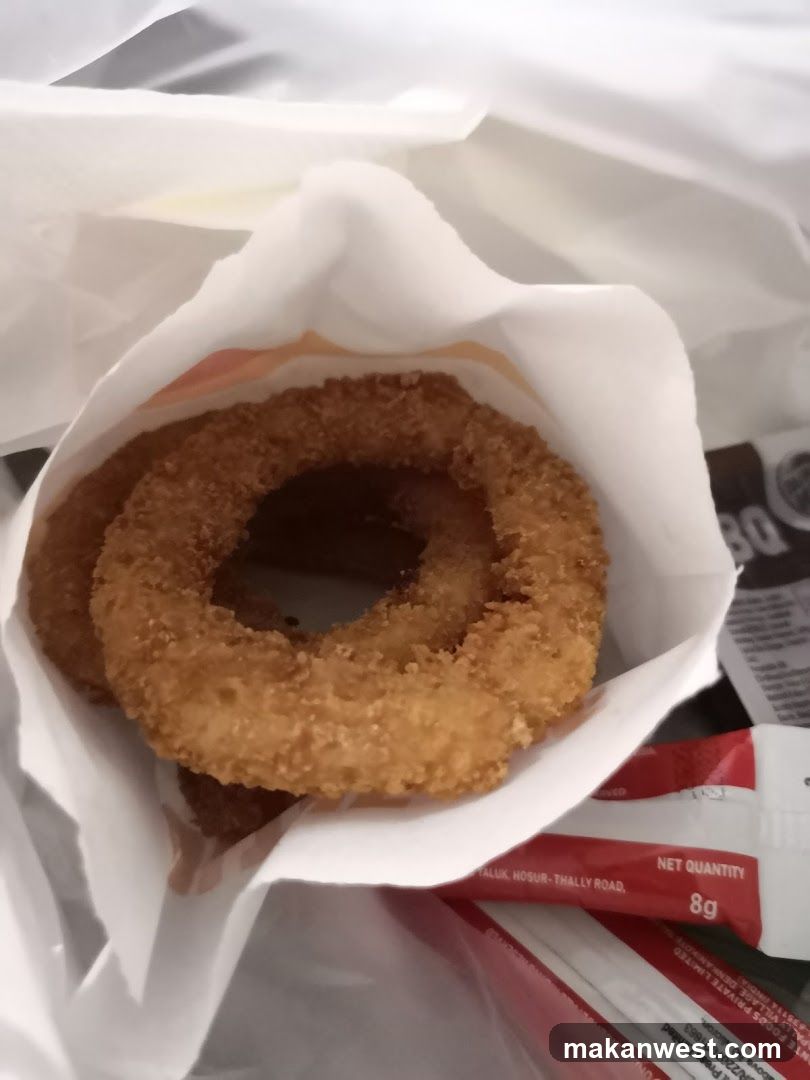 Onion Ring in Paper Wrapper