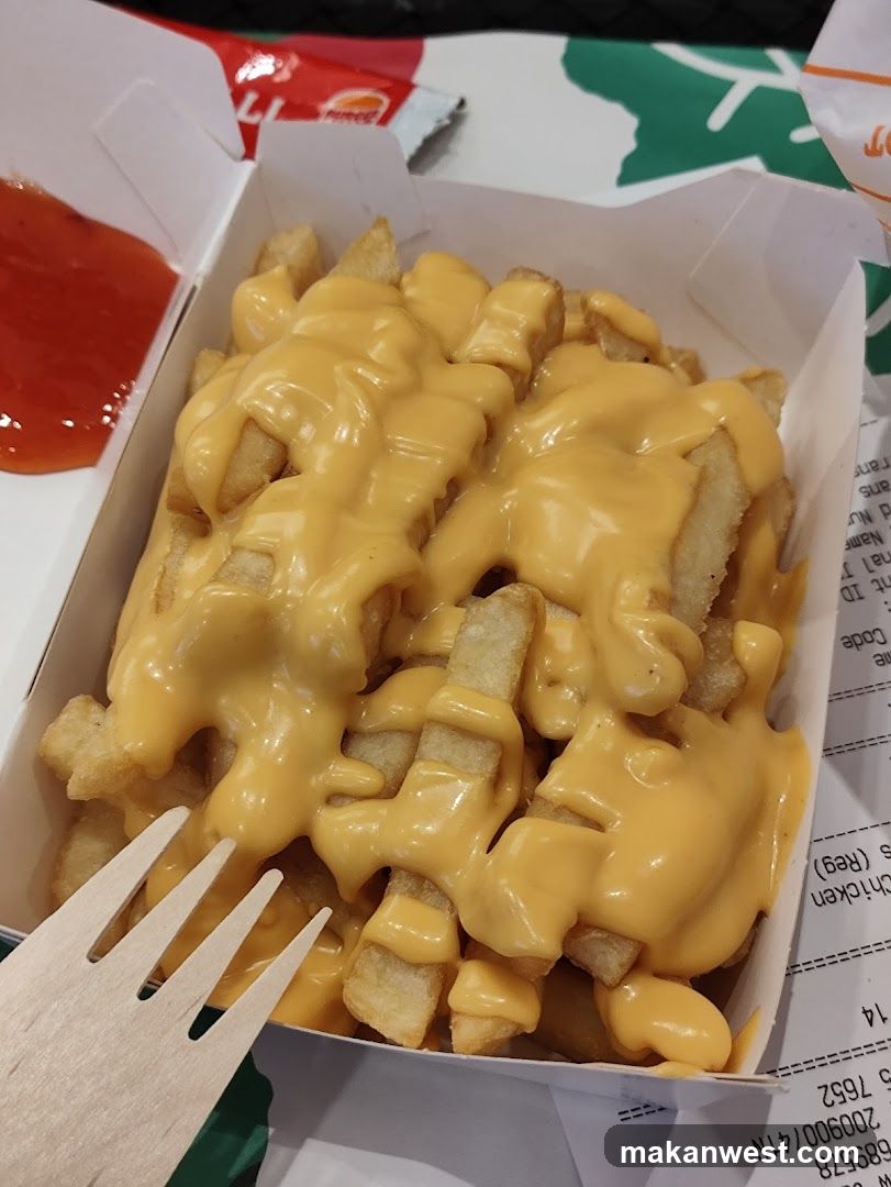 Cheese Fries with Ketchup