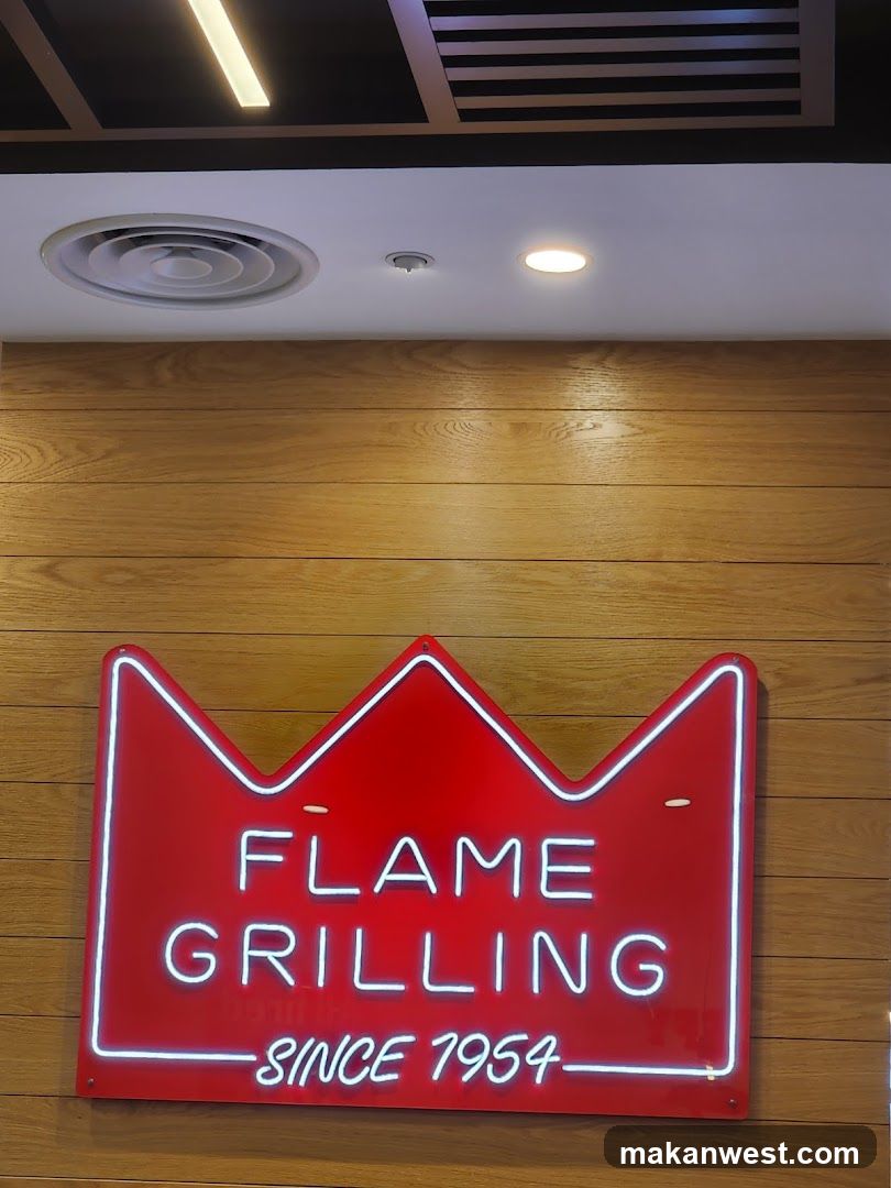 Flame Grilling Sign