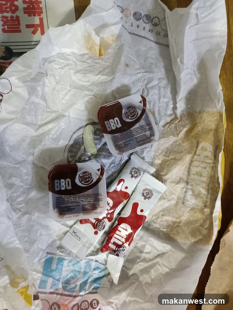 Burger King Fast Food Packaging