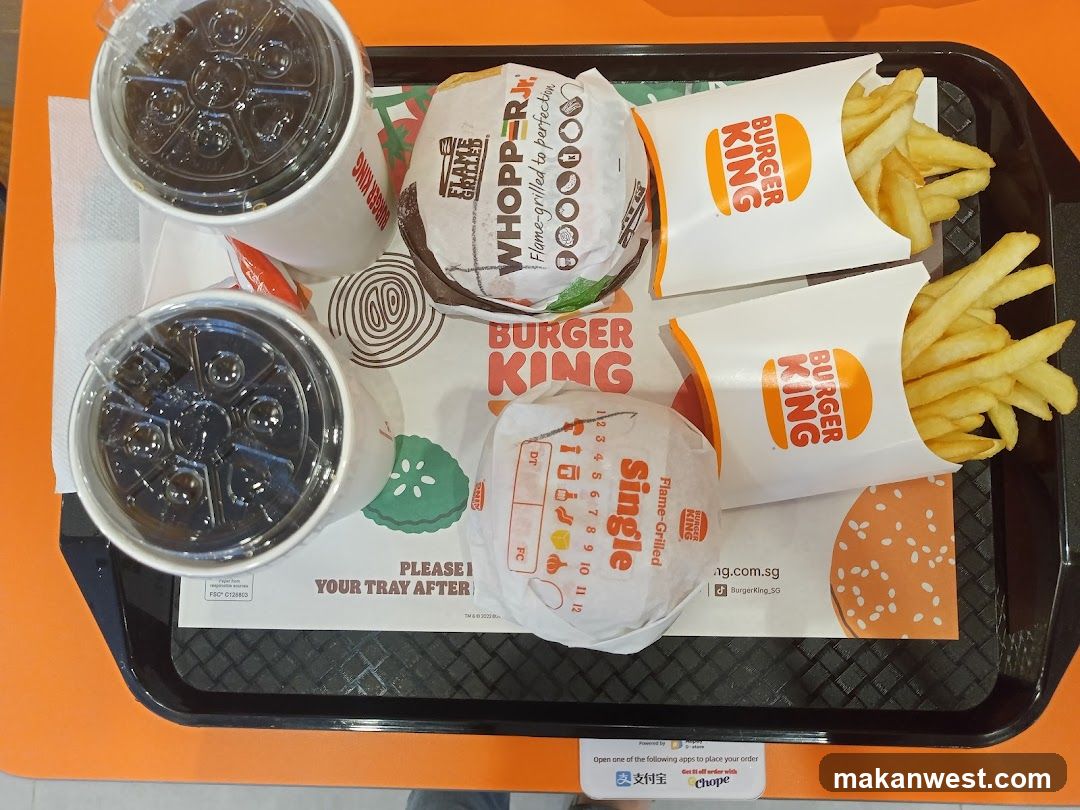 Burger King Meal Tray