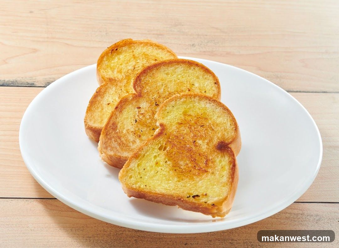 Toast on a Plate
