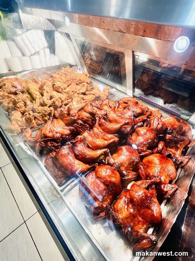 Roasted Chicken Display Case