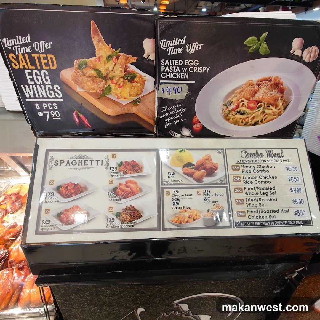 Food Menu Display