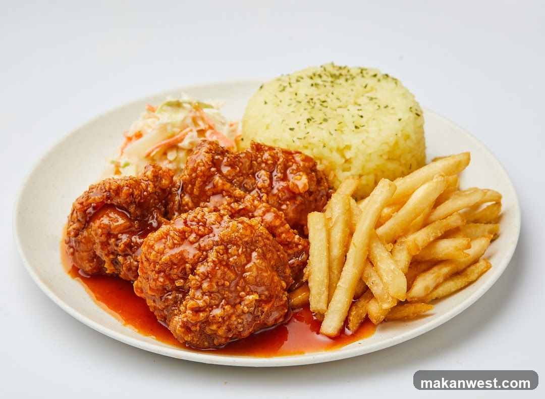 Korean Fried Chicken Meal