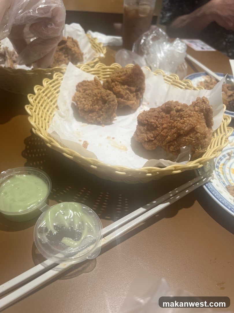 Fried Chicken with Dipping Sauce