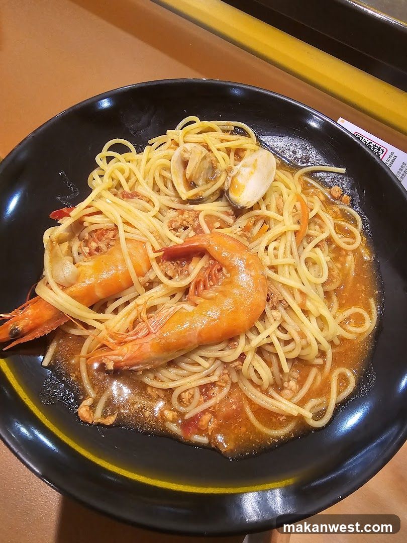 Spaghetti with Shrimp and Clams