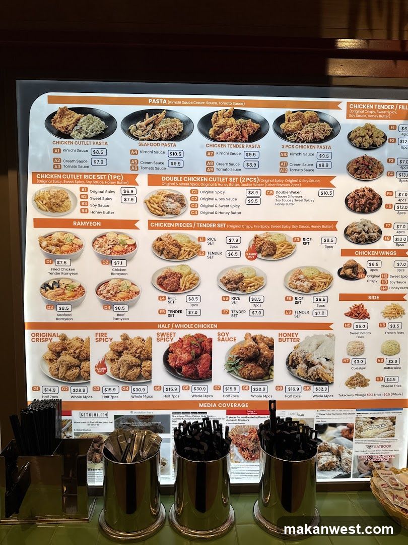 Chicken Cutlet & Pasta Menu Board