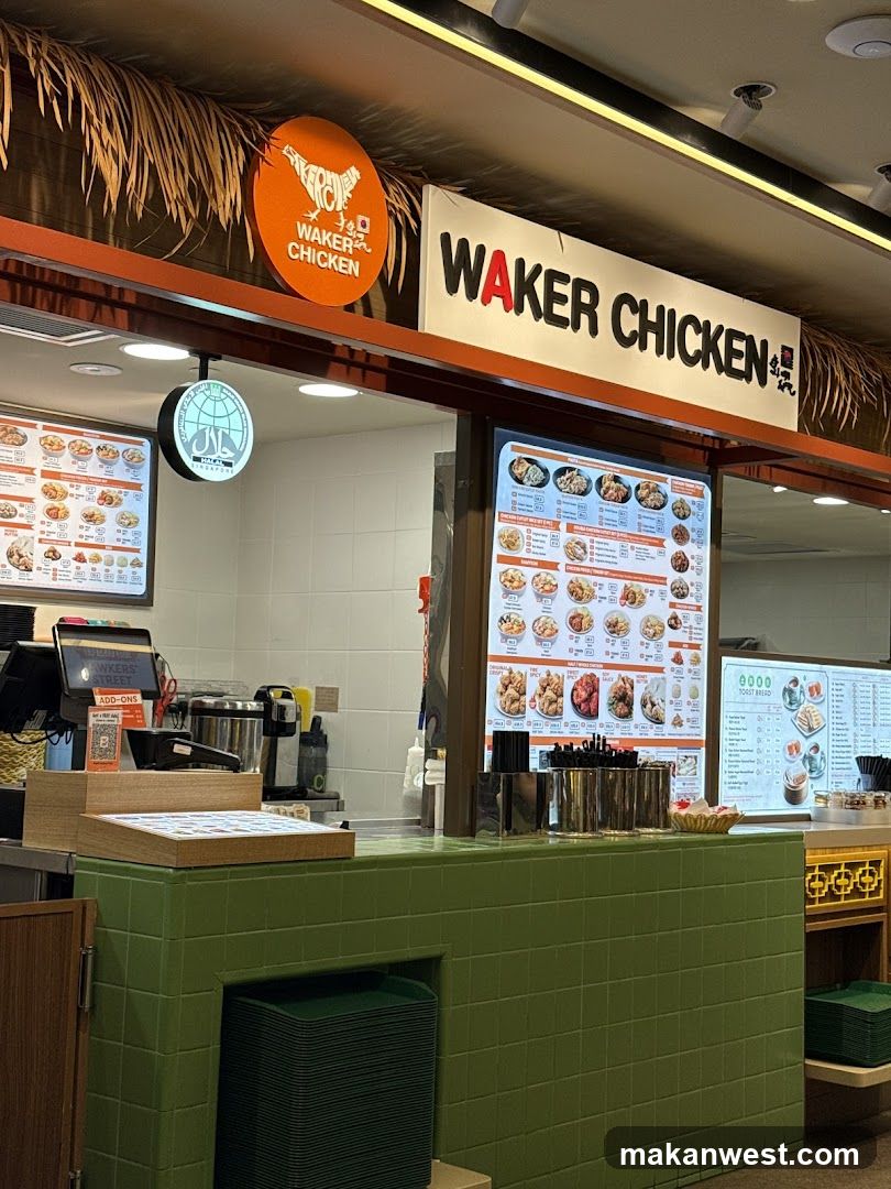 Waker Chicken Food Stall Interior