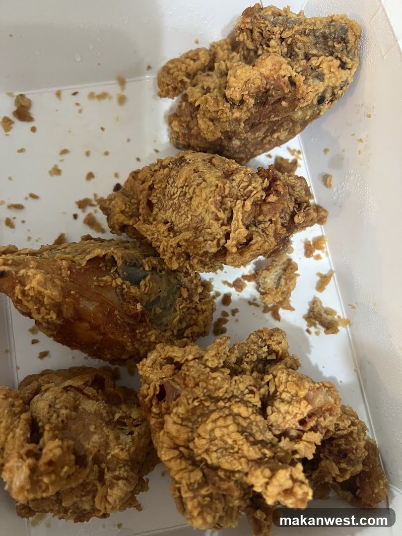 Fried Chicken in Container