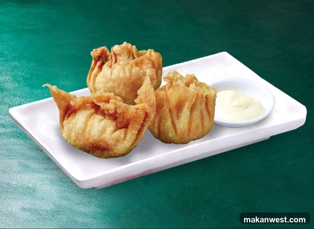 Fried Dumplings with Dip