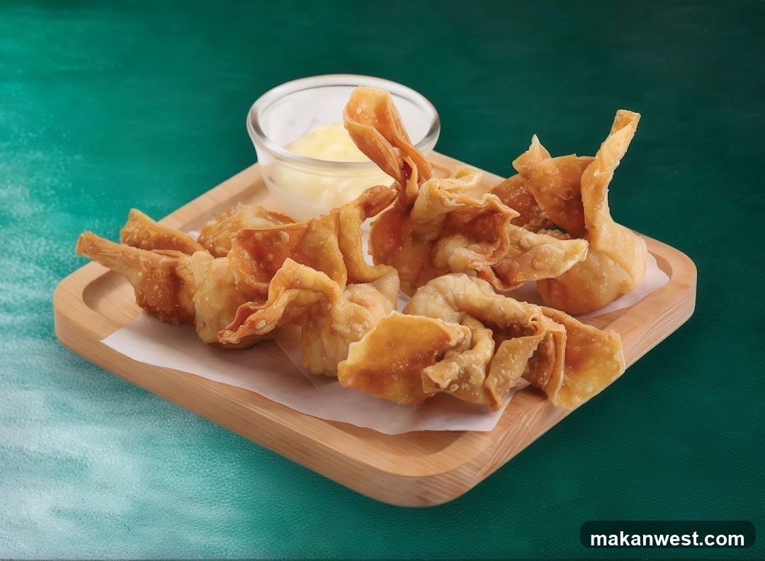 Fried Wontons with Dipping Sauce