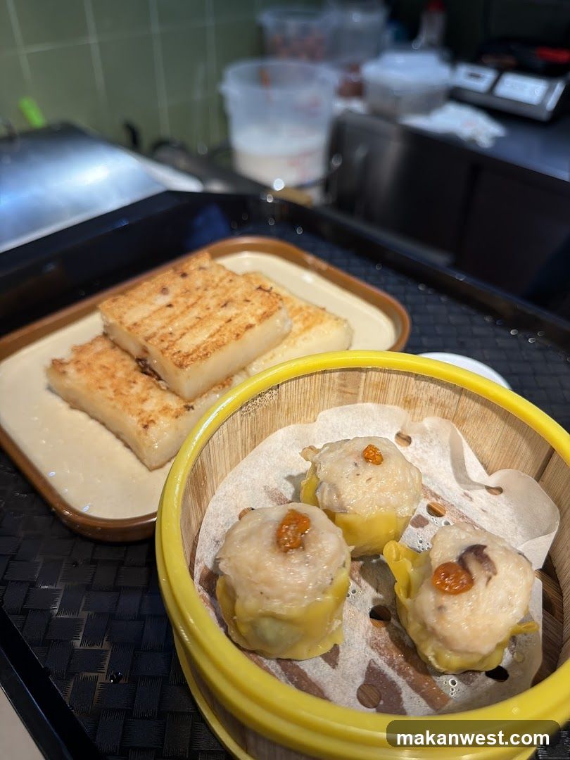 Dim Sum and Toasted Cake