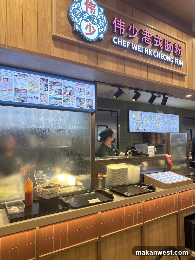 Chef Wei HK Cheong Fun Counter