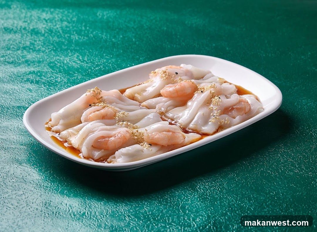 Shrimp Rice Noodle Dish