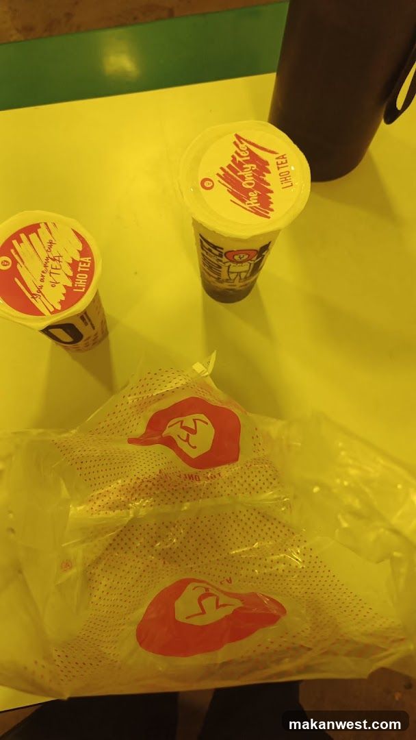 Boba Tea and Food Order