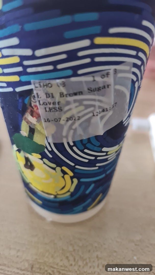 Beverage Cup with Order Label