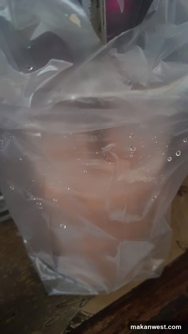 Plastic Bag with Condensation
