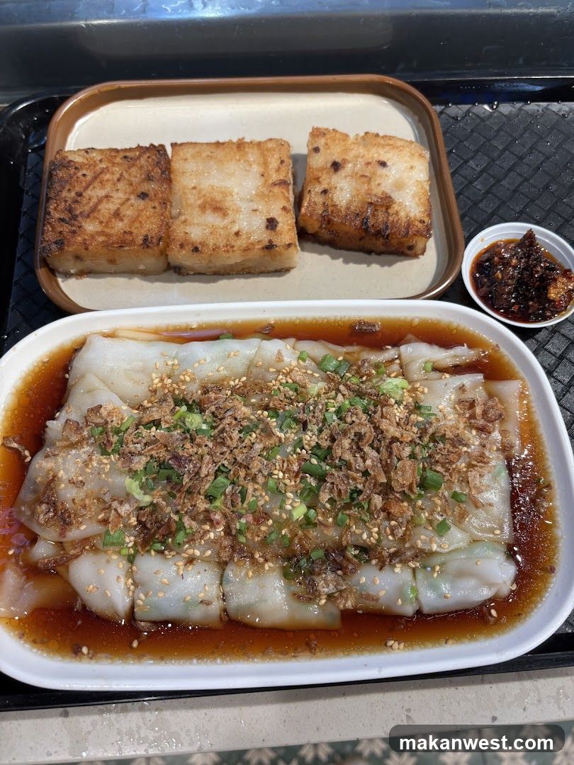 Chinese Street Food Meal