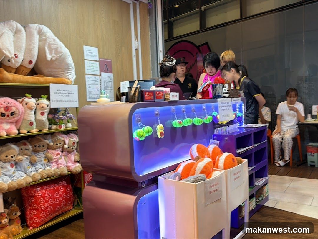 Store Interior with Merchandise and Staff