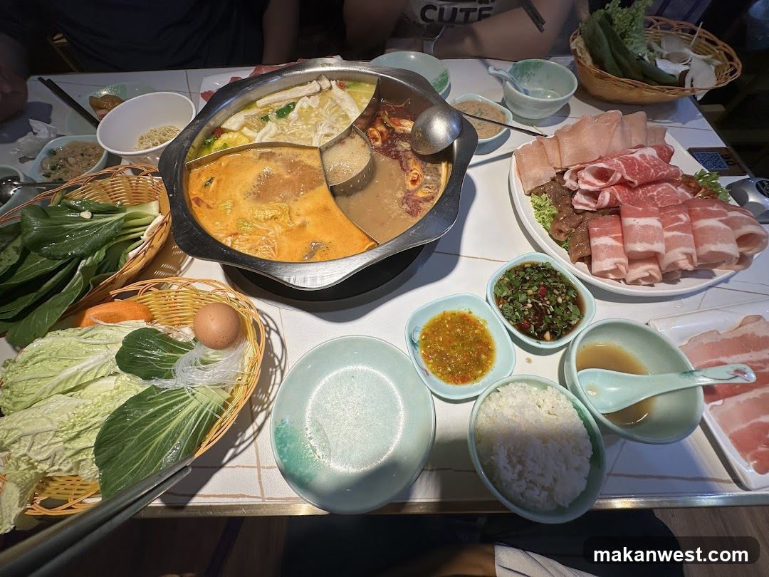 Hot Pot Meal Spread
