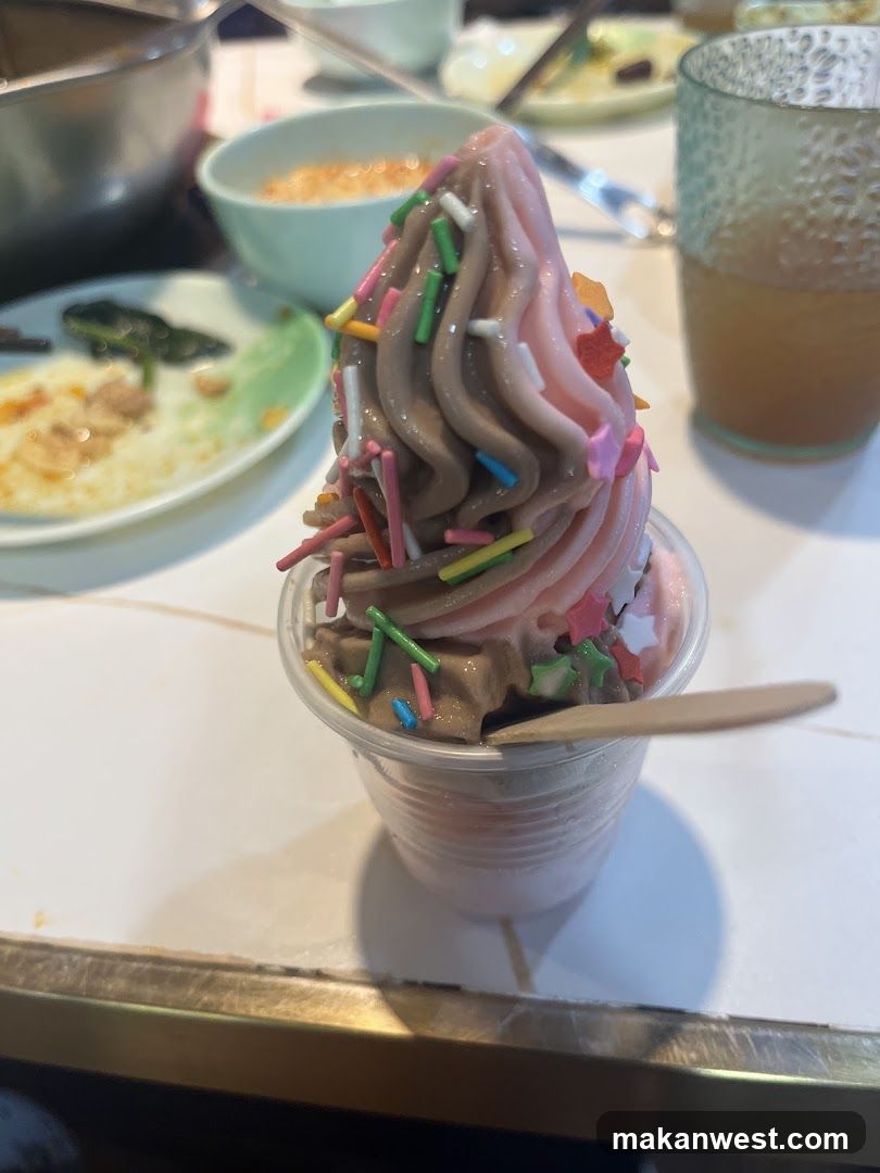 Dessert with Sprinkles