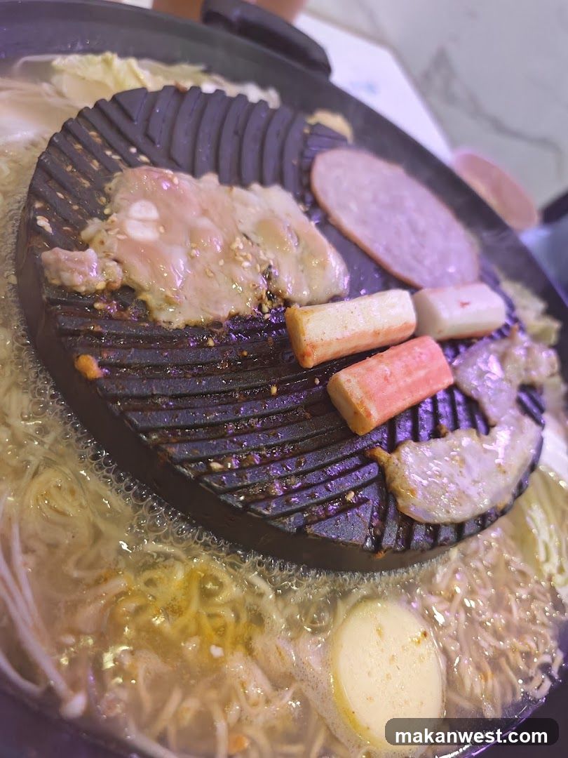 Grilled Meat and Hot Pot Dish