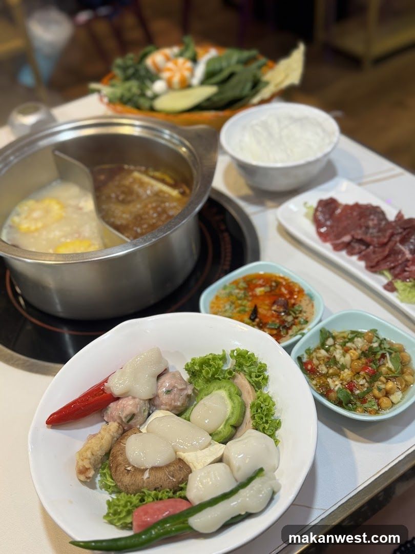 Hot Pot Meal Spread