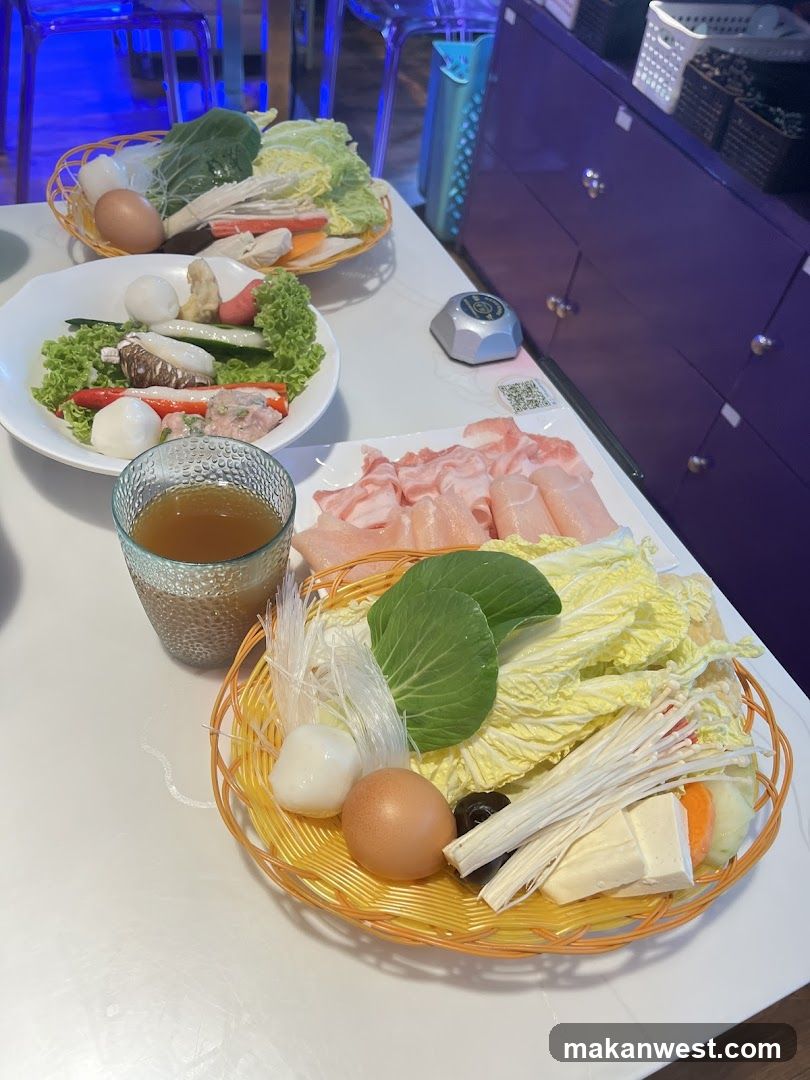 Hot Pot Ingredients Spread
