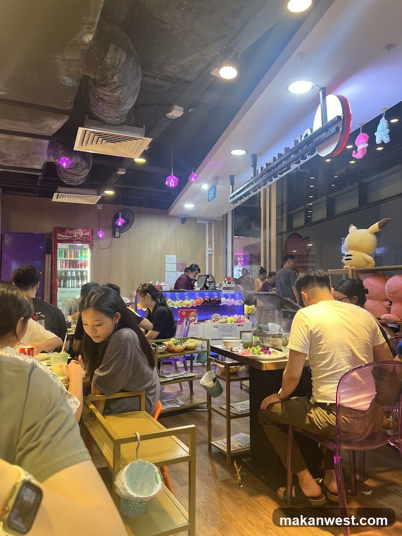Dining Interior with Decorative Elements