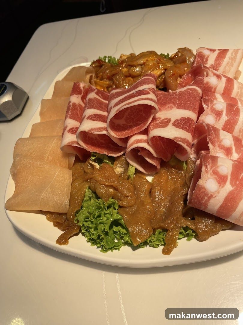 Hot Pot Meat Platter