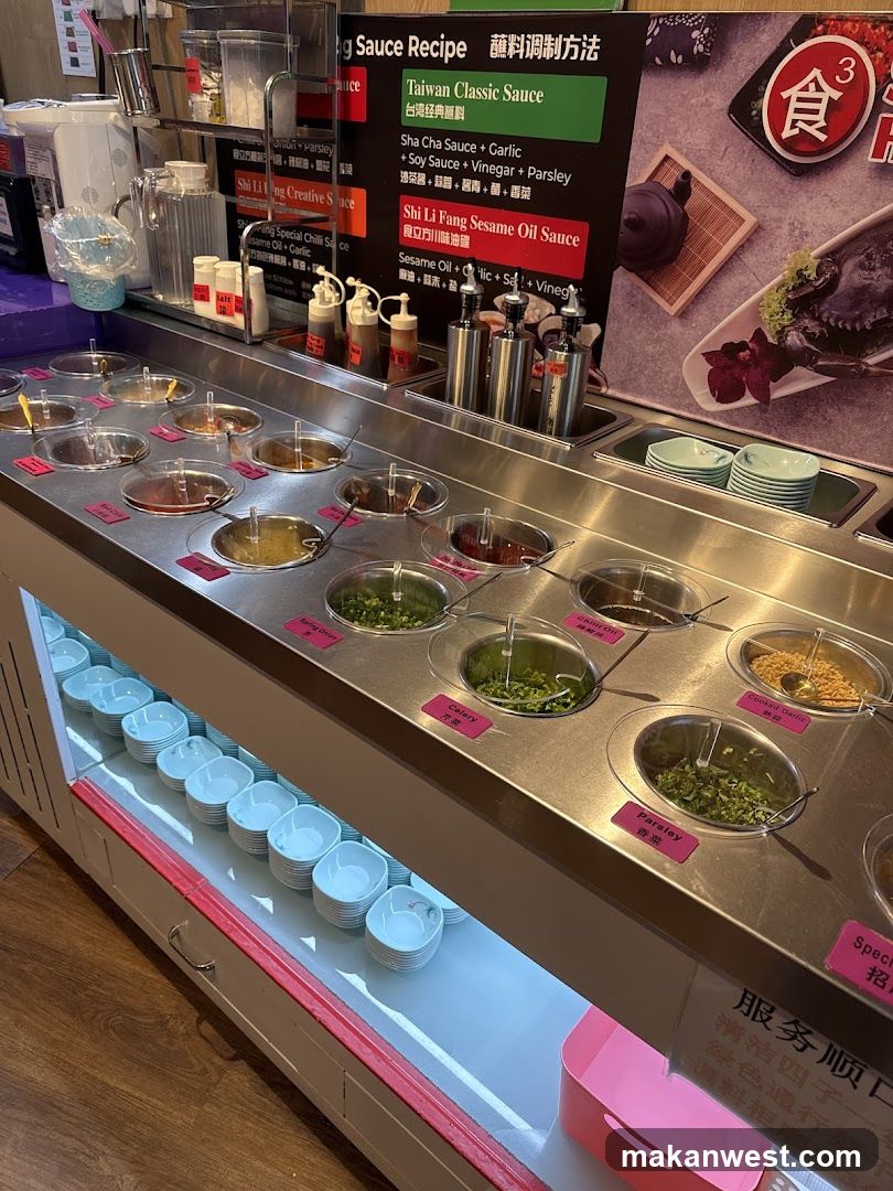 Sauce Bar Station