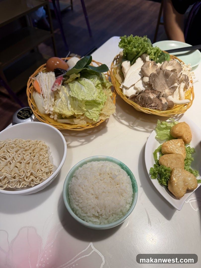 Hot Pot Meal Setup