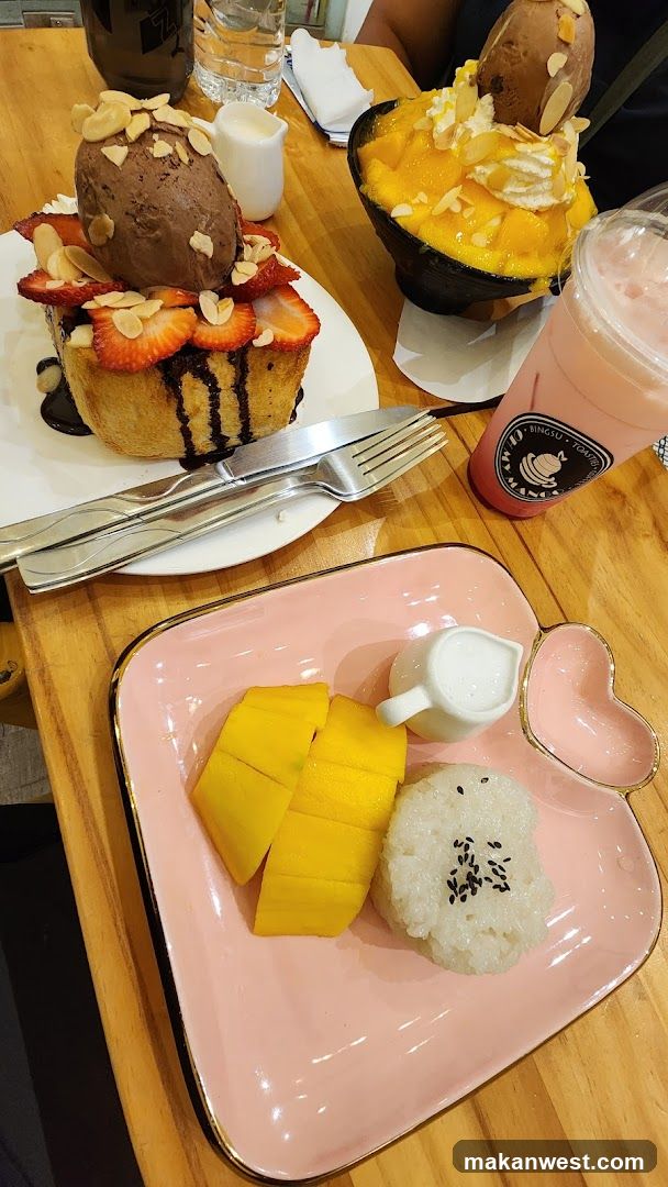 Dessert and Drink Spread