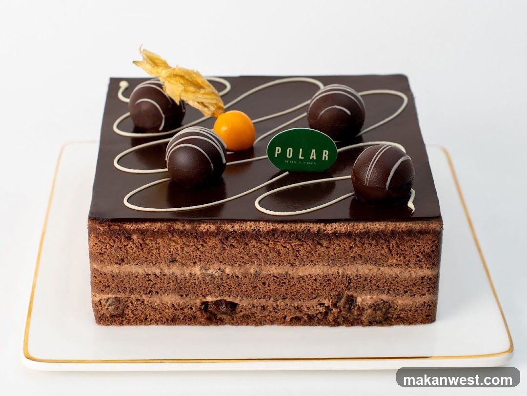 Chocolate Cake with Polaris Branding