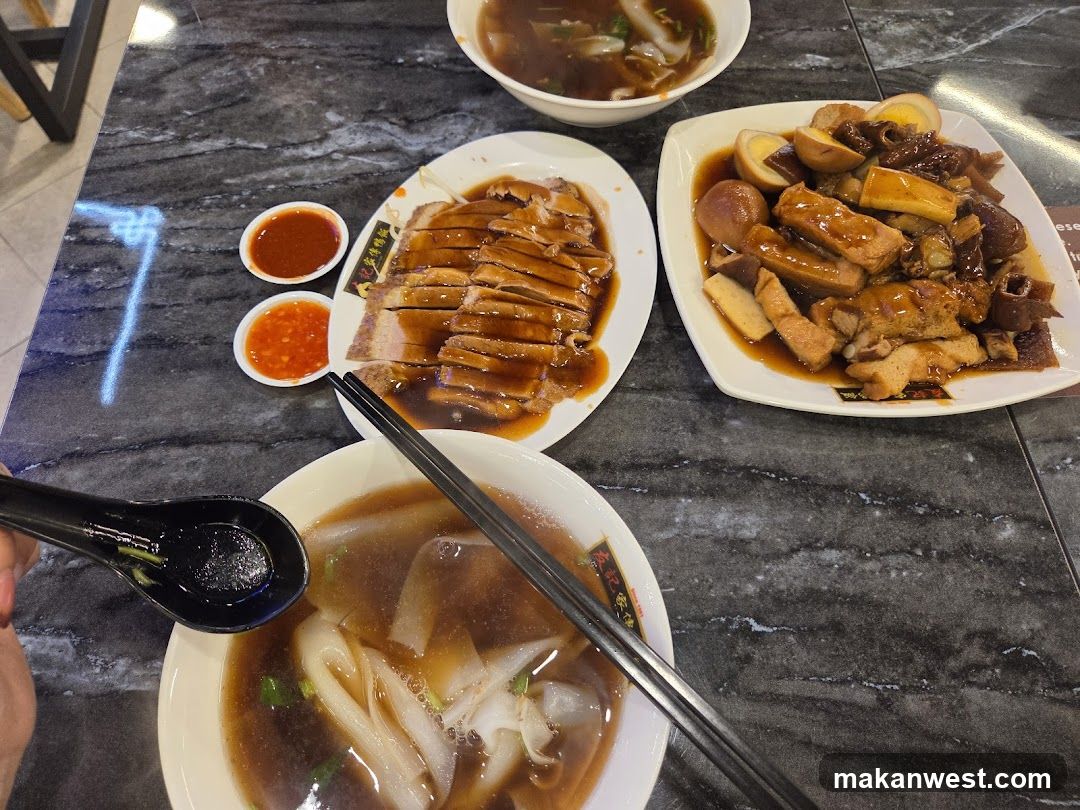 Dining Table with Chinese Cuisine