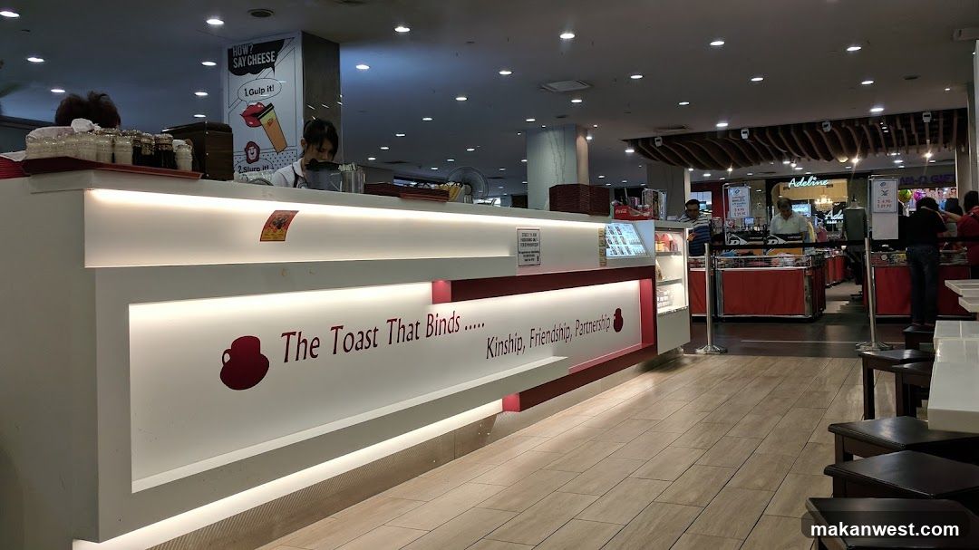 The Toast That Binds Counter Interior
