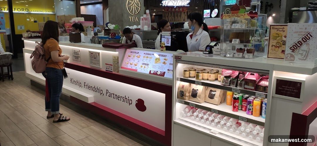 Tea Shop Counter Interior