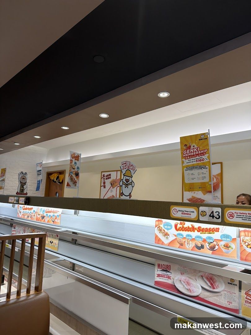 Sushi Counter Display