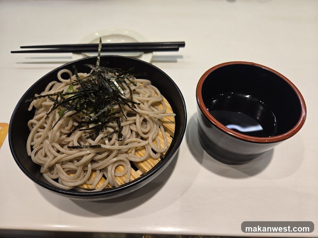 Soba Noodles with Sesame Oil