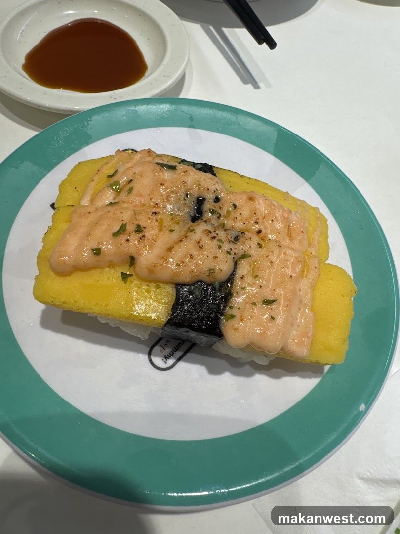 Sushi Plate with Salmon Topping