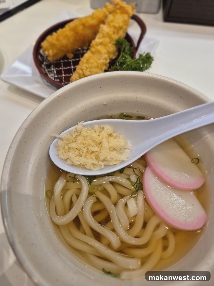 Udon Noodle Bowl with Tempura